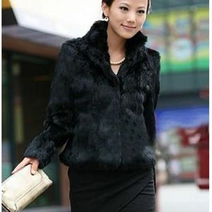 MAKE ME AN OFFER Faux Fur Jacket